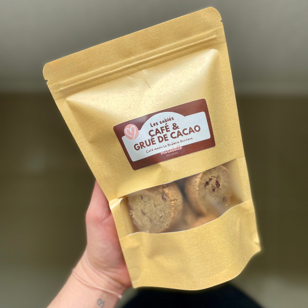Sablés Café & Grué de cacao