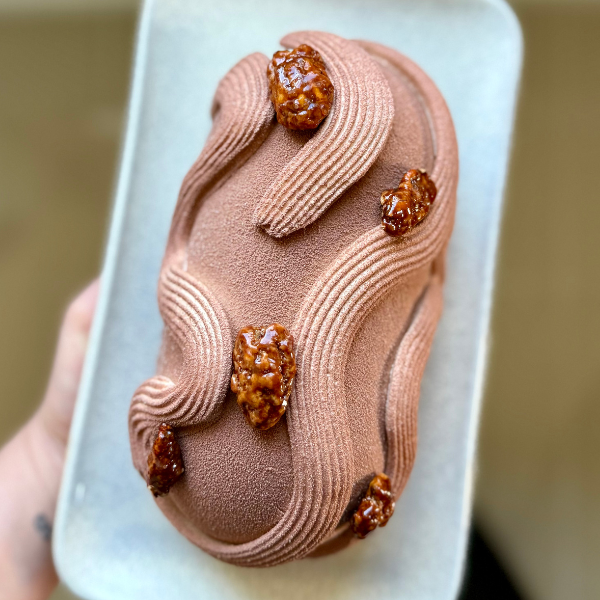 La Bûche Chocolat & Pécan