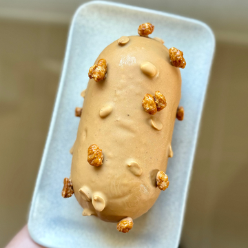 La Bûche Vanille, Cacahuètes & Caramel