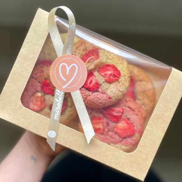 Le cookie Fraise